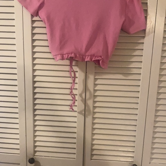 Pretty in Pink little Crop from Zara. So Cute! - Picture 3 of 4